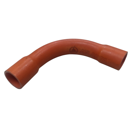 Atlanta Conduit Elbow for Electrical Wiring 20mm in orange for pipe and tubing connections