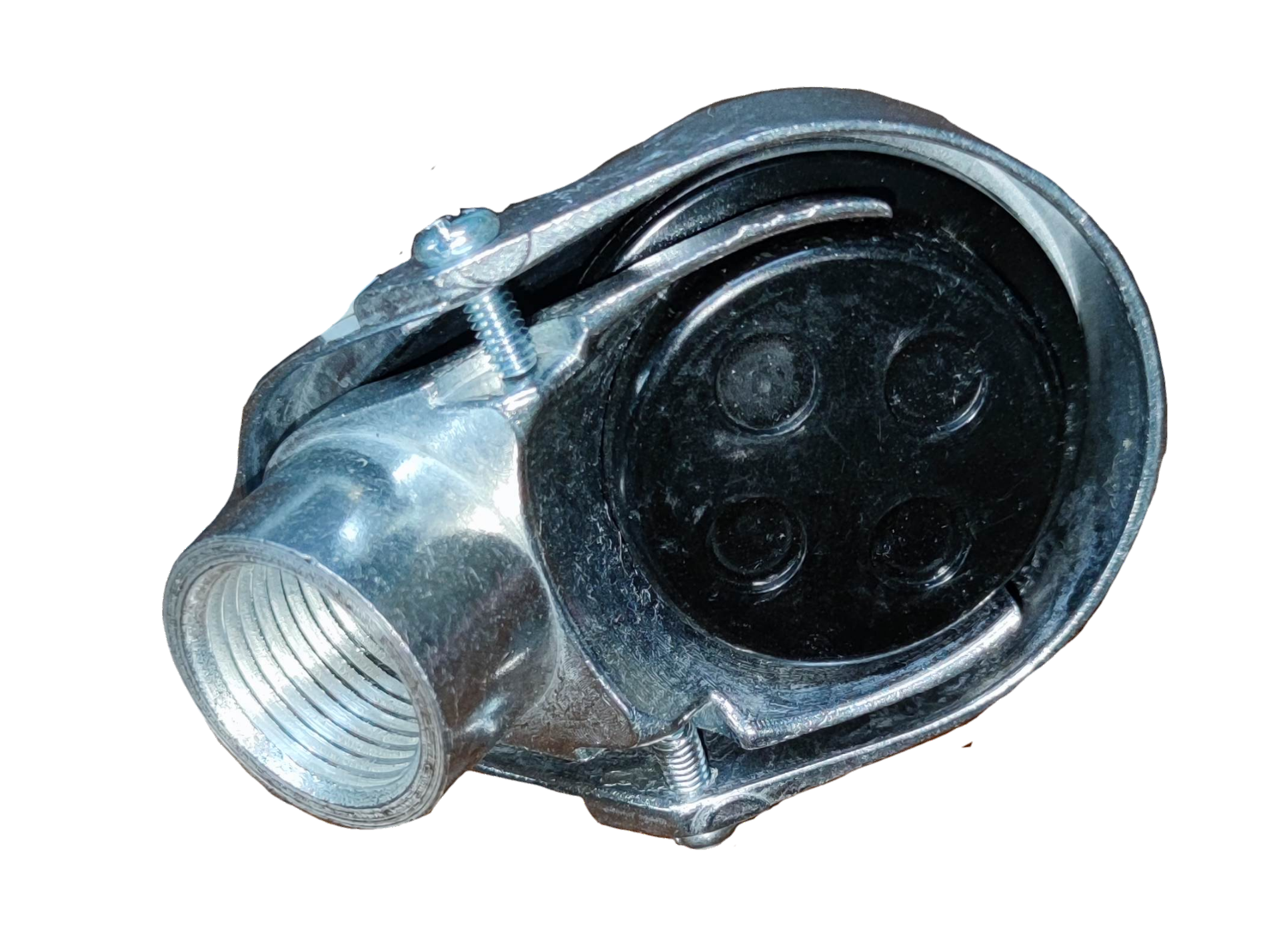 Royu electrical Entrance Cap 20mm Thread Type made of metal with secure locking mechanism for wiring protection