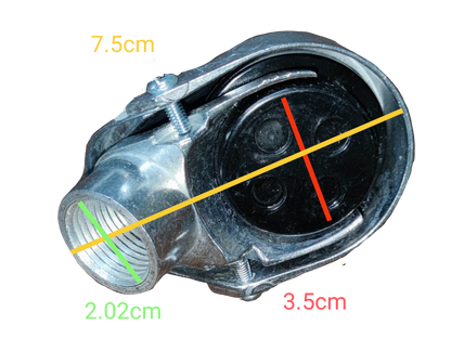 Royu Entrance Cap 20mm Thread Type metal electrical conduit fitting with locking mechanism