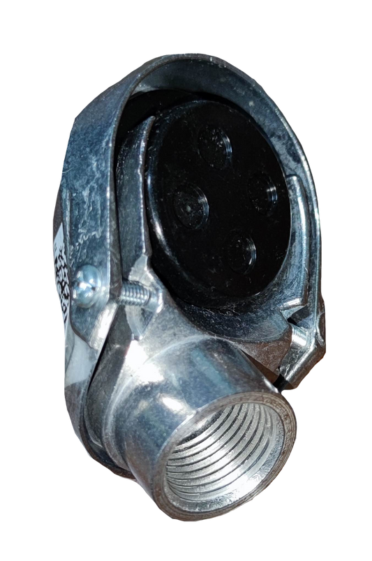 Royu Entrance Cap 20mm Thread Type electrical conduit fitting with metal and black plastic parts