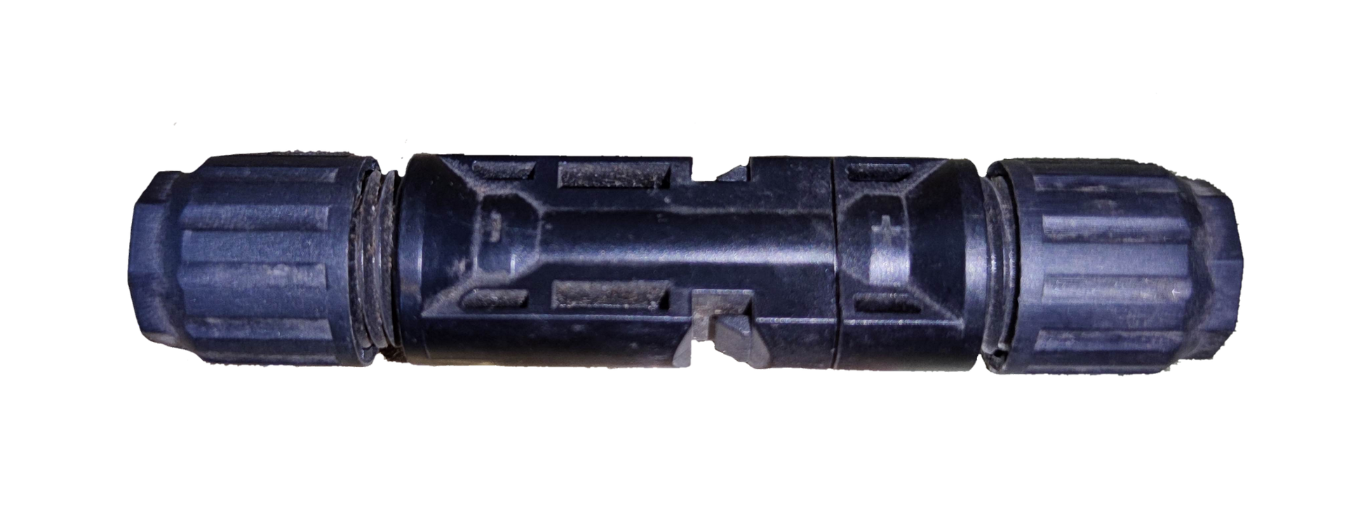 ZwitseRise MC4 Connector 1x1 IP67 electrical circuitry part with black waterproof design