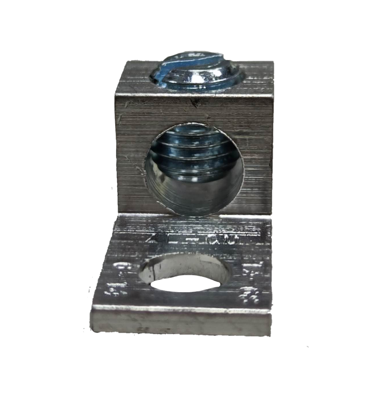 Electx Electrical Supply Mechanical Lugs 1 Hole 14mm AWG 6 aluminum single hole connector with clamp screw