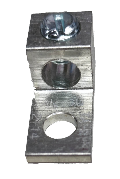 Grippes Mechanical Lugs 1 Hole 30mm silver electrical circuitry part with screw