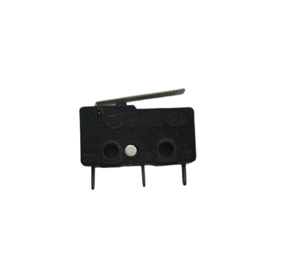 Micro Switch Small Switch 1NO 1NC black electrical component with metal lever for power points and switches