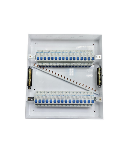 Chint Panel Board 63A 1Pole Main with 31 Branches electrical circuitry part in white enclosure
