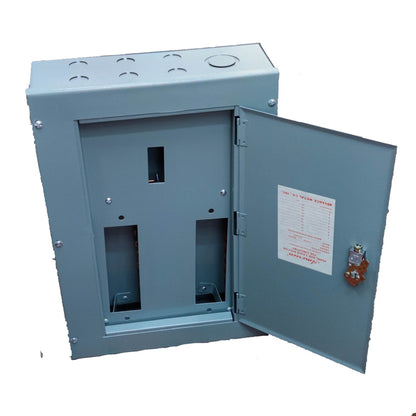 America 8 Branches Panel Board TQD Main 2 Pole for 2 Pole Bolt On Circuit Breaker Distribution Panel Surface Mounted Type Metal Base