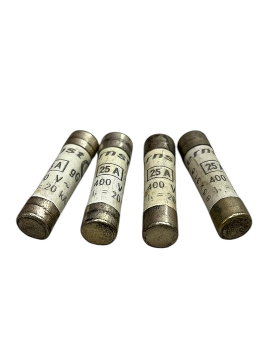 Ernest Ceramic Fuse 25A 8x31mm