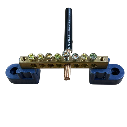 Grounding Bus Bars 8 Holes 6x9