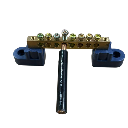 Grounding Bus Bars 8 Holes 6x9