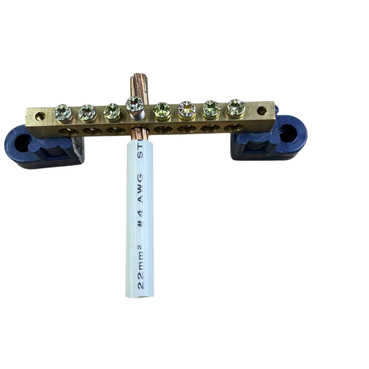 Grounding Bus Bars 8 Holes 7x11