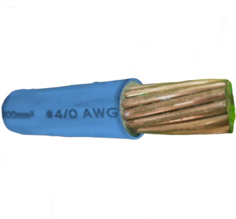 Duraflex THHN Wire 100mm Stranded 4/0 (Per Meter) Blue