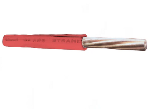 Duraflex 14mm THHN AWG 6/7 THWN Red- Per Meter
