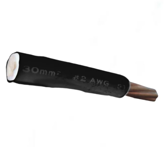 Duraflex 30mm THHN AWG 2 THWN Black-Per Meter