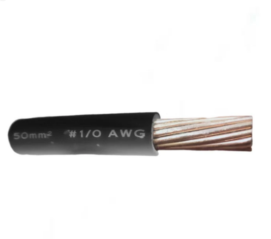 Duraflex 50mm THHN AWG 1/0 THWN Black-Per Meter