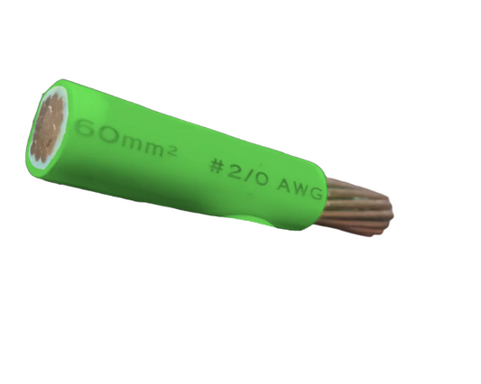 Duraflex 60mm THHN AWG 2/0 THWN Green-Per Meter