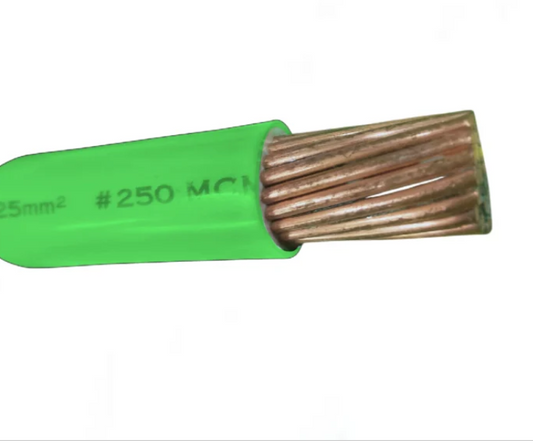 Duraflex 125mm THHN  Wire Stranded 250MCM (Per Meter) Green