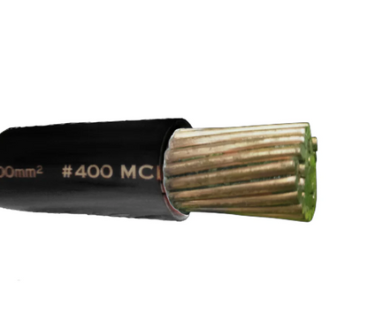 Duraflex 200mm THHN  Wire Stranded 400MCM (Per Meter) Black