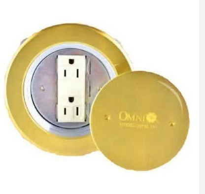 Omni Pop-Up Floor Mounted Outlet  Flat Pin Outlet 16A 220V WFM-101