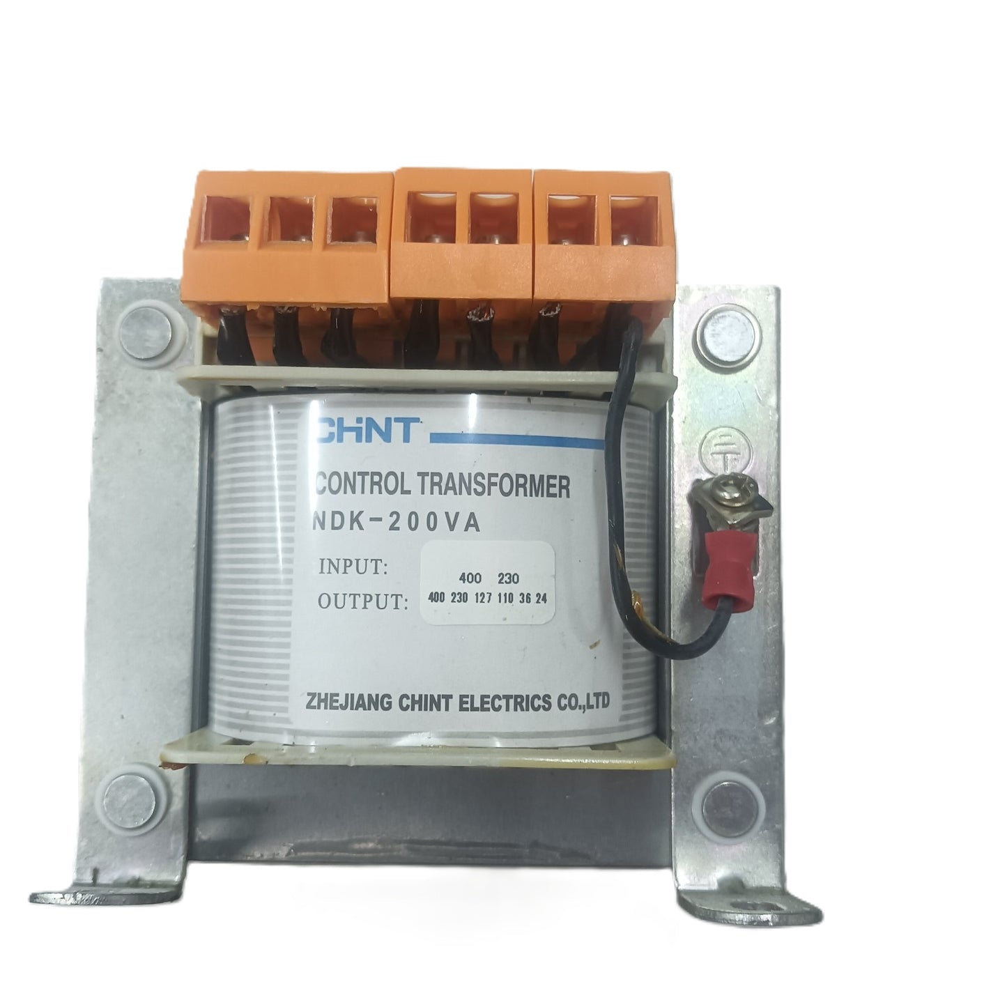 Chint Control Transformer 200VA NDK-200 Single Phase Input 230/400VAC Output 0, 24,36,110,127,230,400VAC