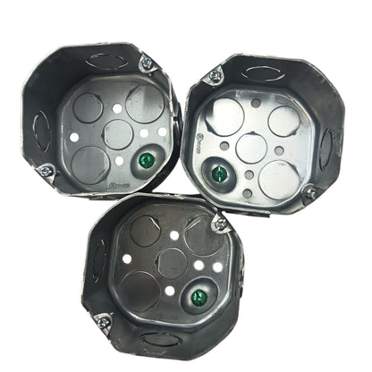 McGill Metal Junction Box  Gauge 16 4X4