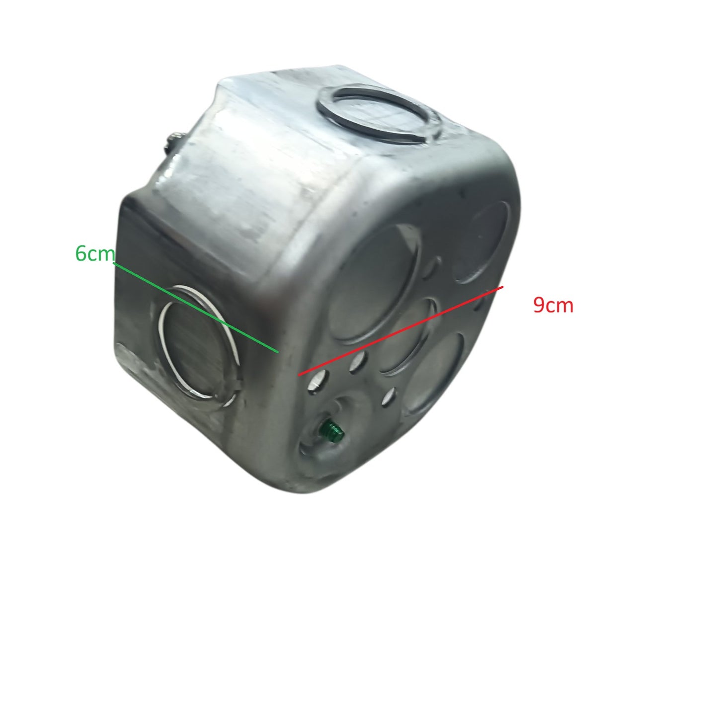 McGill Metal Junction Box  Gauge 16 4X4