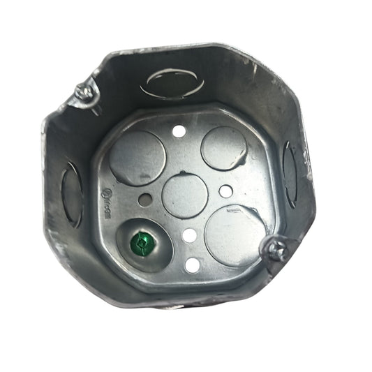 McGill Metal Junction Box  Gauge 16 4X4