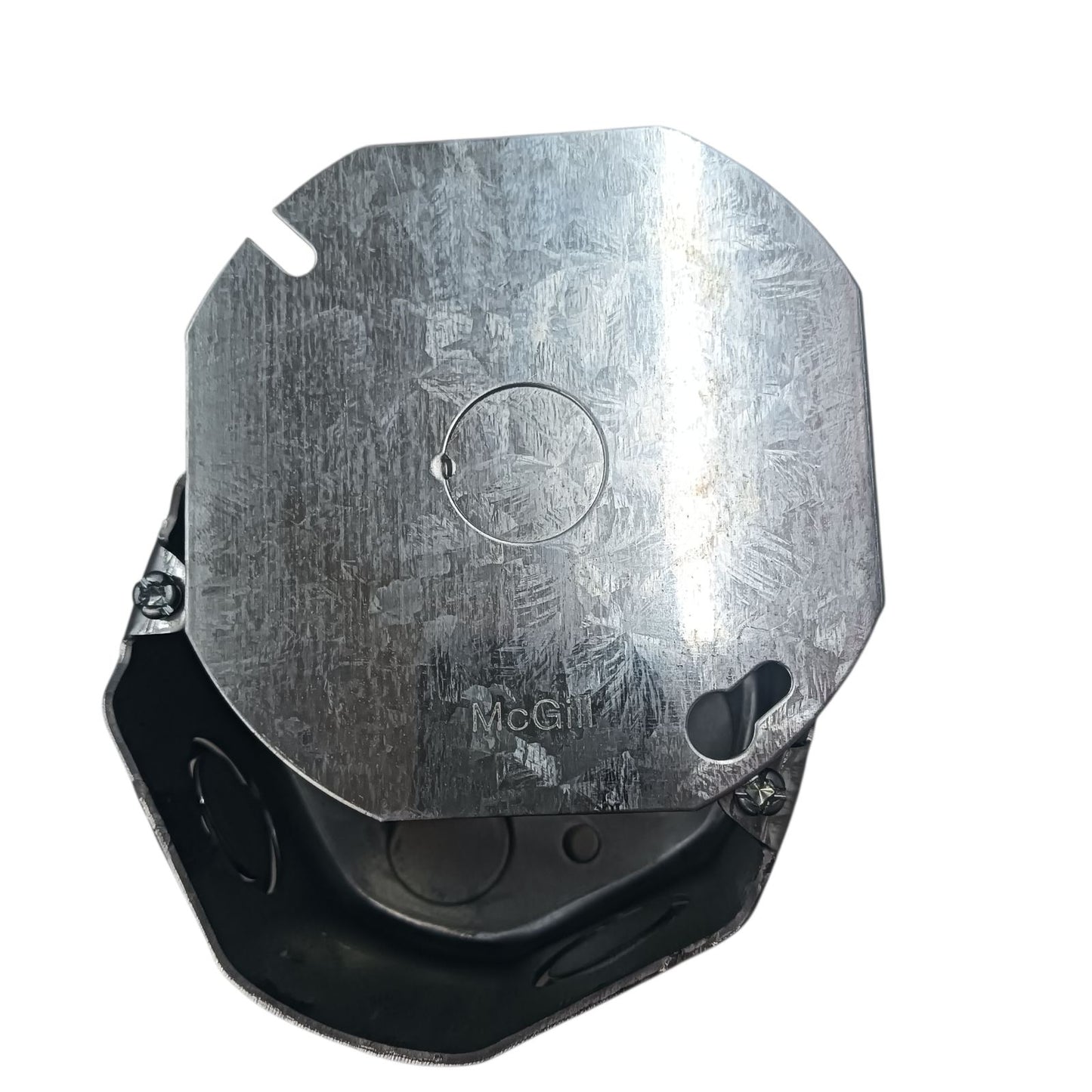 McGill Metal Junction Box With Cover Gauge 16 4X4