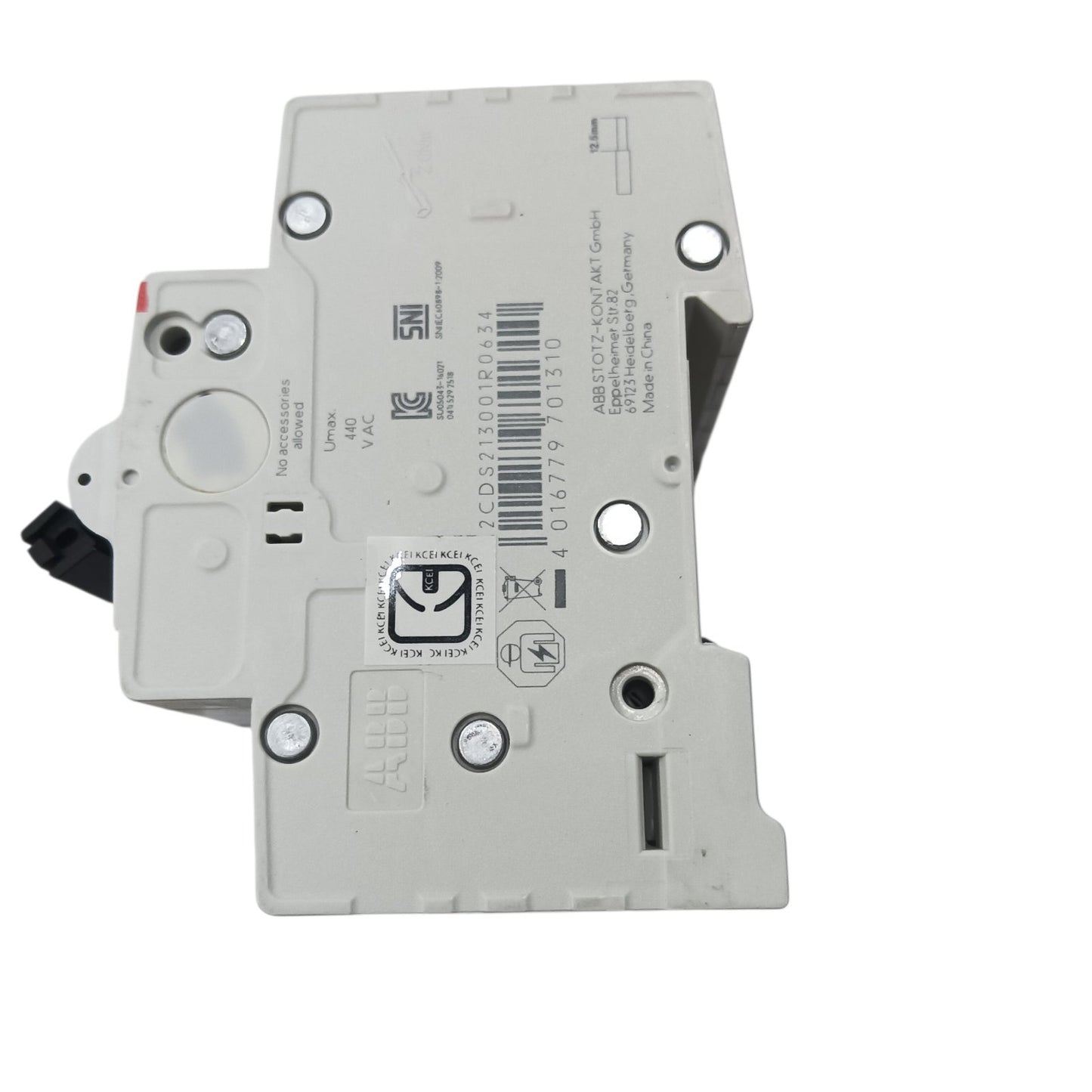 ABB Miniature Circuit Breaker 6A 3 Pole  MCB 6 Kaic 400V SH203-C6