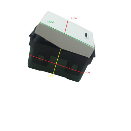 Panasonic 3 Gang Switch 1 Way, Wall Switch 3 Devices WEG5001-K/WEG6803