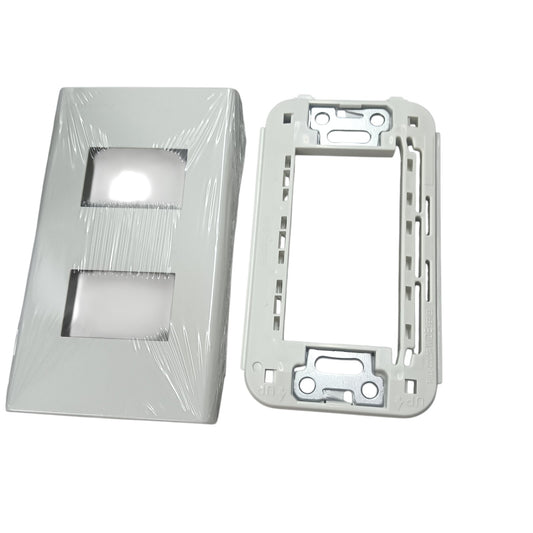 Panasonic 2 Gang Plate Wide Series WEG6802W-1