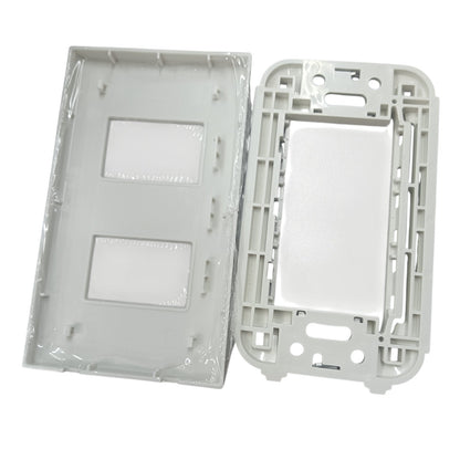 Panasonic 2 Gang Plate Wide Series WEG6802W-1