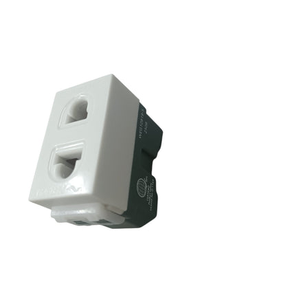 Panasonic Universal Outlet Receptacle Quick Connect Terminal 16A 250V, Universal Outlet Device Wide Series, Universal Receptacle Quick Connect Terminal Wide Series WEG10919-5