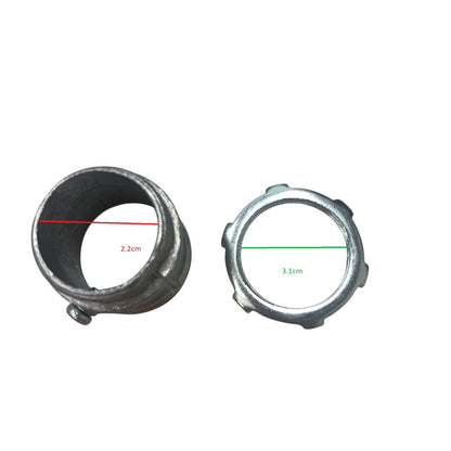 EMT Connector or EMT Adaptor with lock Nut 1"
