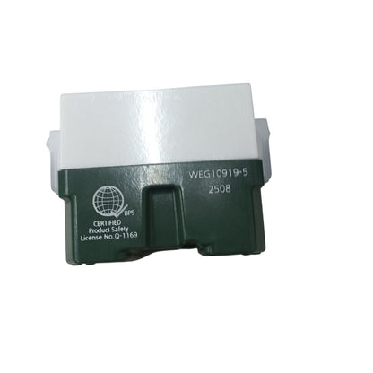 Panasonic 1 Gang Universal Outlet Receptacle Quick Connect Terminal 16A 250V with Plate, 1 Gang Universal Outlet Device Wide Series with Plate, 1 Gang Universal Receptacle Quick Connect Terminal Wide Series with Plate WEG10919-5 / WEG6801W-1
