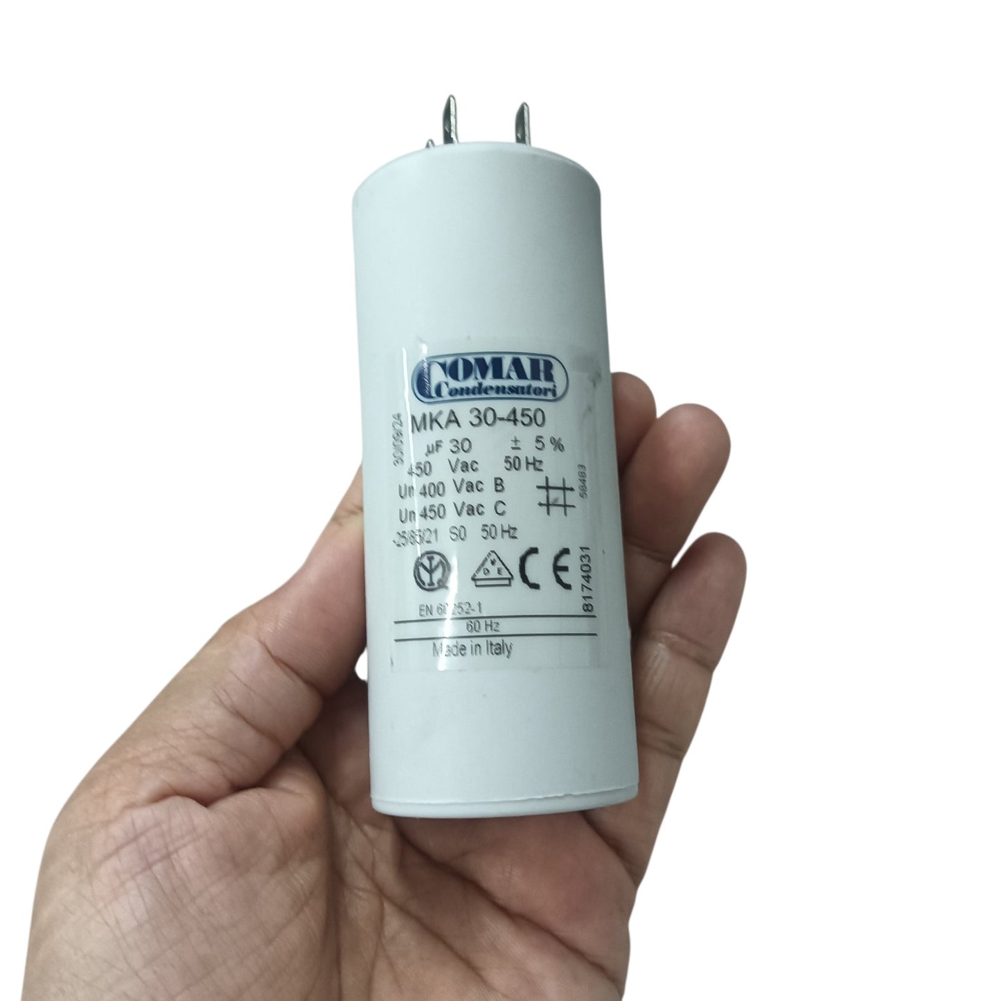 Comar Running Capacitor 30mfd 450VAC