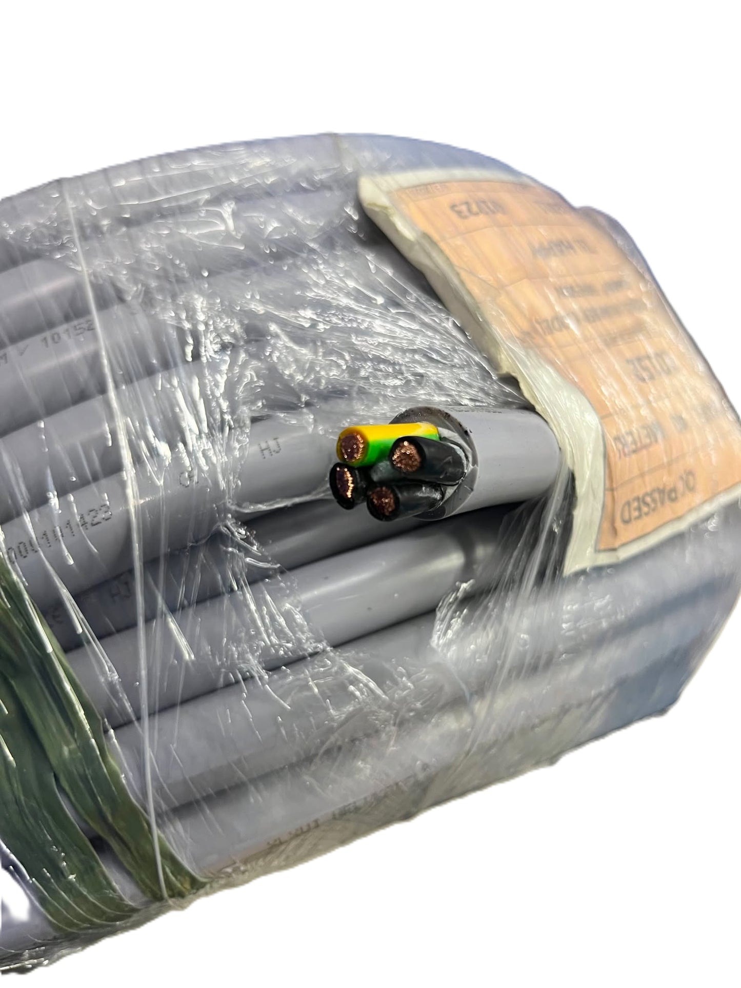Helukabel Control Cable Un-Shielded 10mm 4G or 4 Cores 300V/500V Oil / Chemical Resistant Available in Different Lengths IEC 60228 Flame Retardant IEC60332-1-2