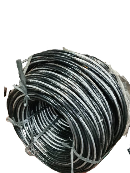 Hallux Service Drop Wire Duplex AWG 2/7 30mm 1 Cable Insulated and 1 Bare 500meters/Roll