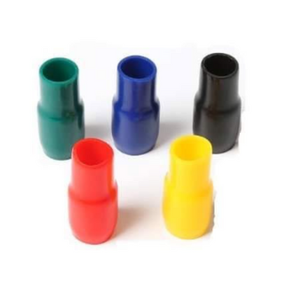 Vinyl Wire End Cap, Cable Marker (Max. Service Temp: of 80 Degree Celcius), 60mm (Blue)