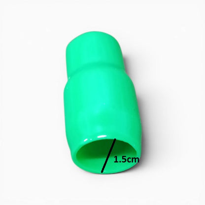 Vinyl Wire End Cap, Cable Marker (Max. Service Temp: of 80 Degree Celcius), 60mm (Green)