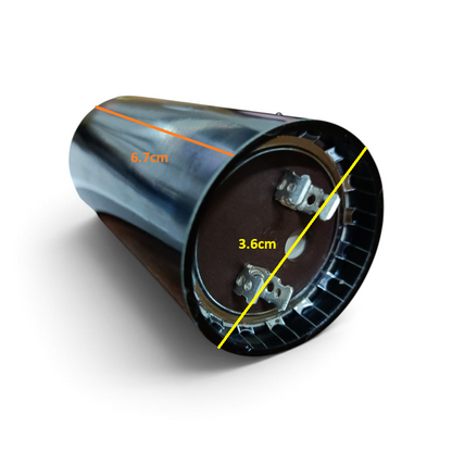 BMI Motor Starting Capacitor BMI 130-156UF 165V, Capacitor 130-156MFD 165V