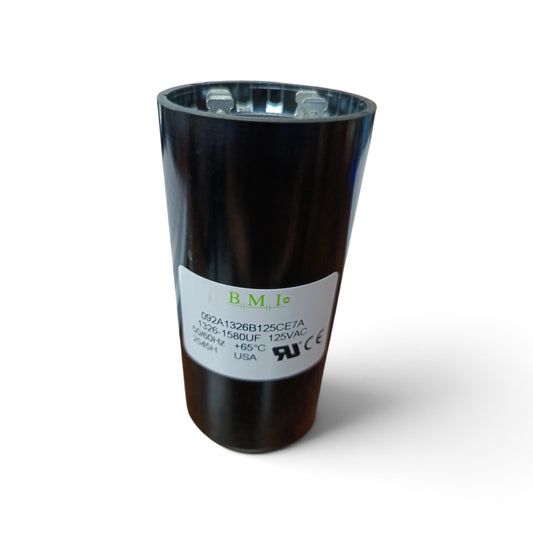 Motor Starting Capacitor 1326-1580UF 125V  AC, BMI