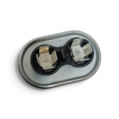 Oil-Filled Metallized Polypropylene Film Running Capacitor 5uf 370V AC 50/60Hz Aluminum Can, With Resin-Sealed Terminals