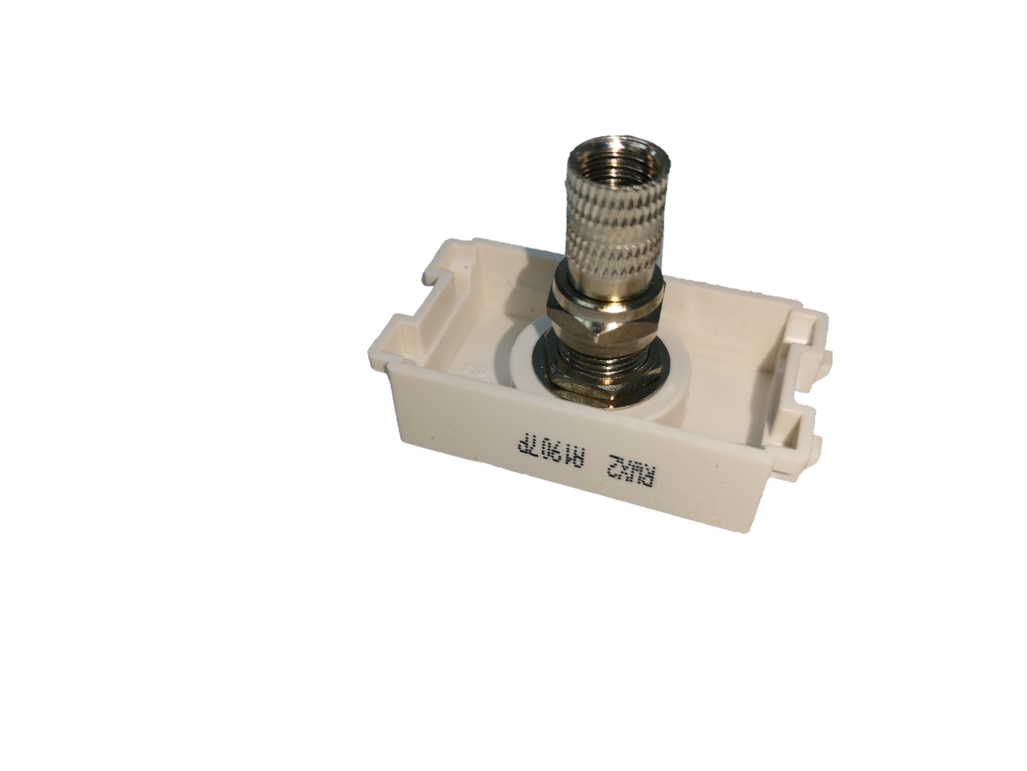 Royu Wall Cable TV Outlet connector adapter for secure cable TV connections