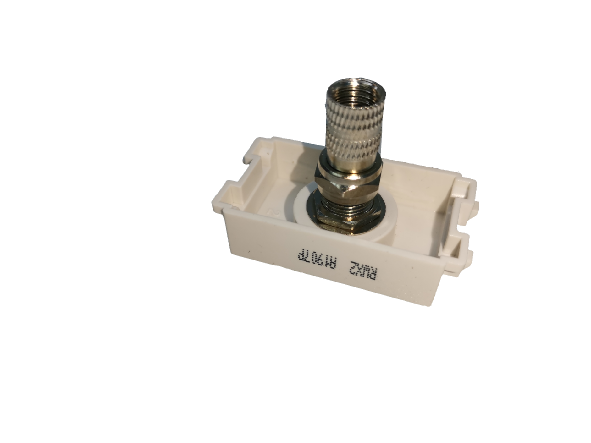 Royu Wall Cable TV Outlet connector adapter for secure cable TV connections