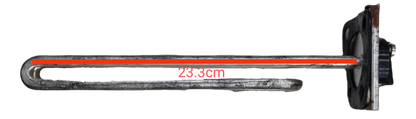 Water heater element 220v measuring 23.3cm designed for efficient heating in water dispensers