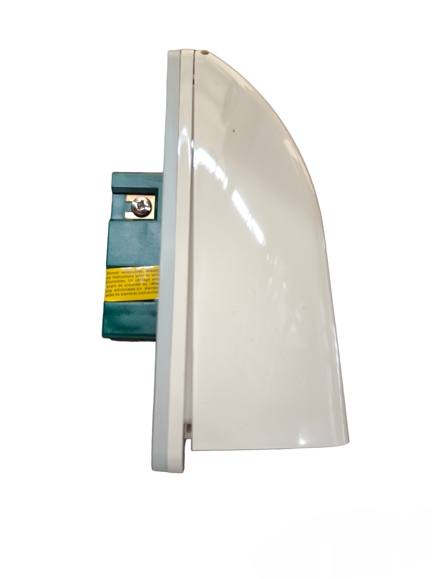 Omni Weatherproof GFCI Duplex Outlet 20A 250V with protective cover for outdoor electrical safety