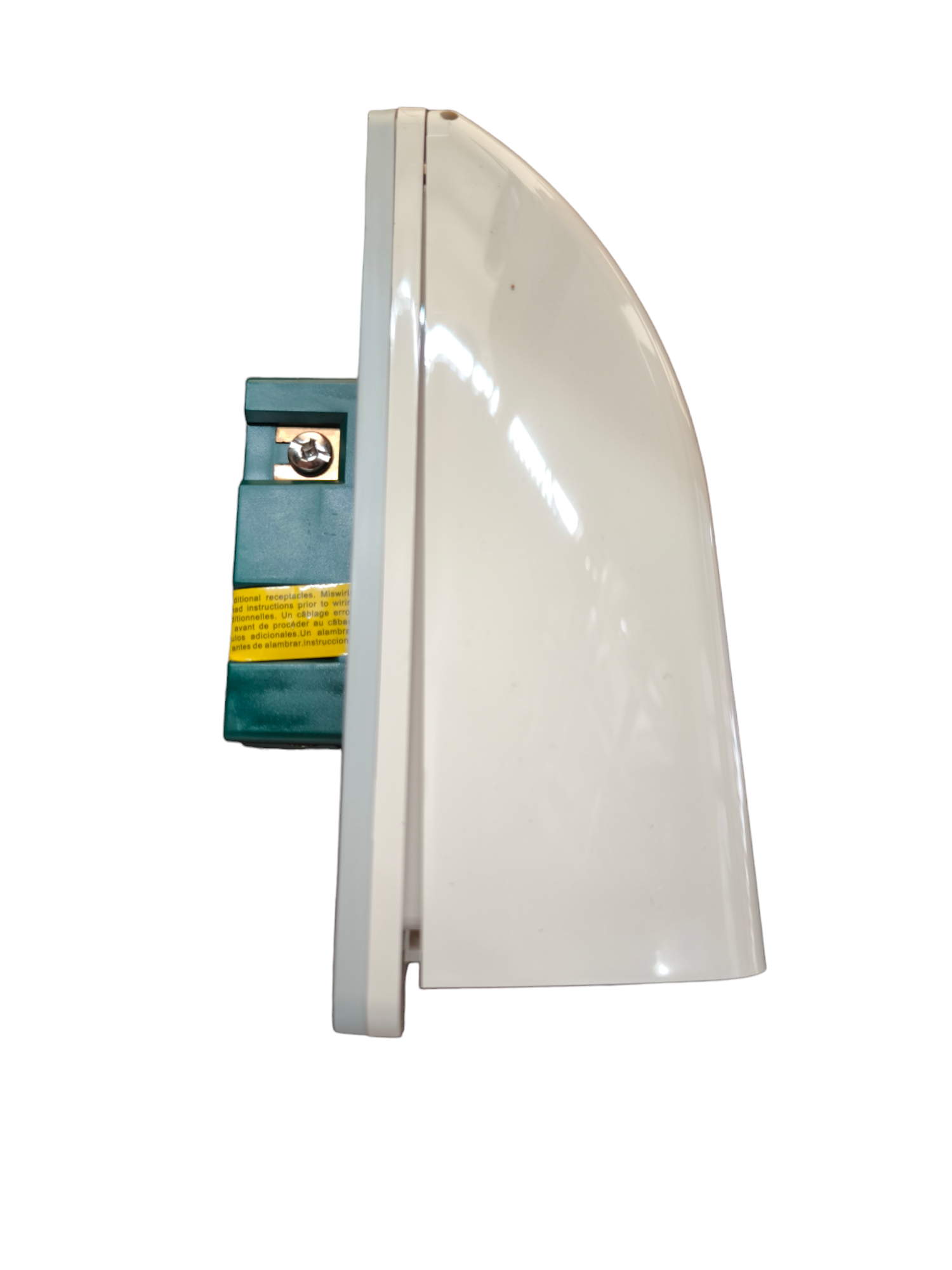 Omni Weatherproof GFCI Duplex Outlet 20A 250V with protective cover for outdoor electrical safety