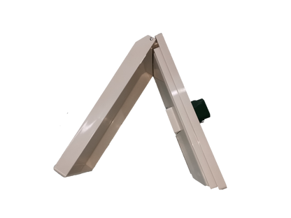 Royu Weatherproof Plate 1 Gang Doorbell Switch with protective cover in beige color