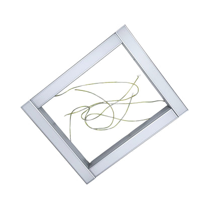 FSL 72W LED Square Pendant Ceiling Light 220V 3000K Warm White Hanging Mounted SSPL3C-18WWX4