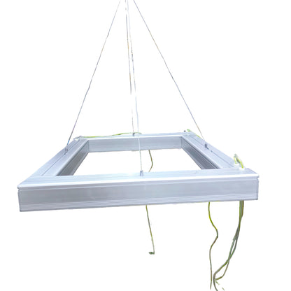 FSL 72W LED Square Pendant Ceiling Light 220V 3000K Warm White Hanging Mounted SSPL3C-18WWX4